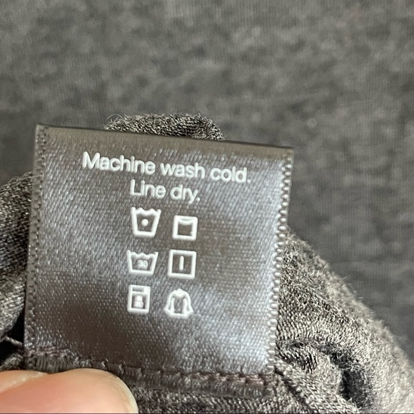 NEW Norma Kamali All in One Dress Dark Grey Size Small NWT - Picture 7 of 8